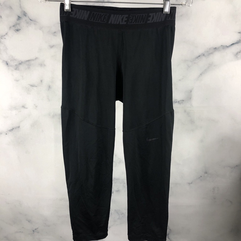 Nike Dri fit Tight Compression Training Capri Leggings Women's Medium